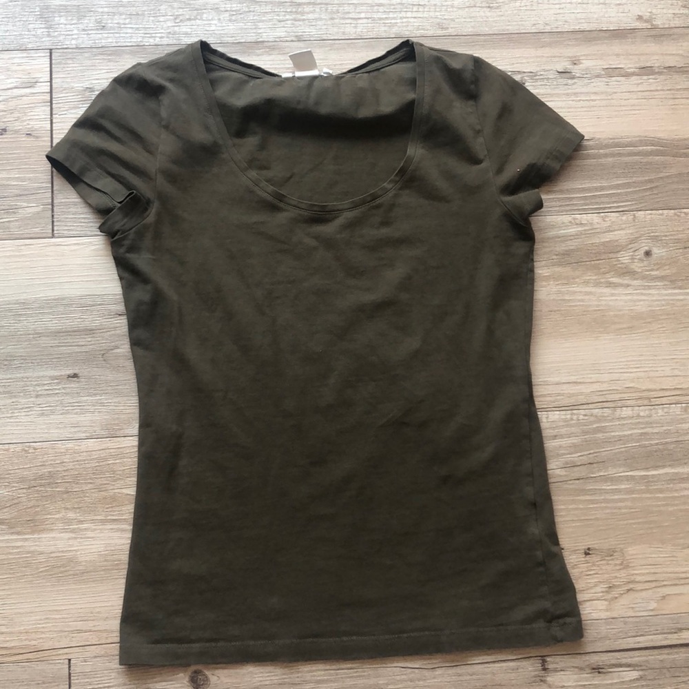 H&M Army Green Top